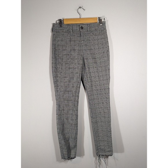 American Eagle AE Plaid Hi Rise Jeggings Women Size 4 - Picture 1 of 9